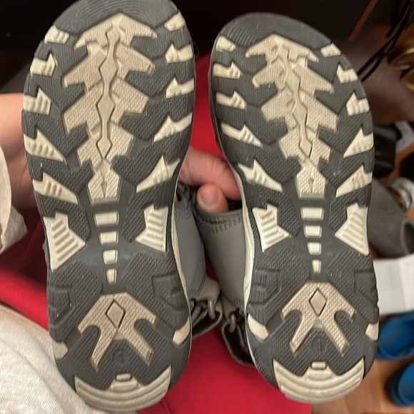 Kids Sandals - Grey and Blue Eddie Bauer Size 1 - Picture 4 of 5